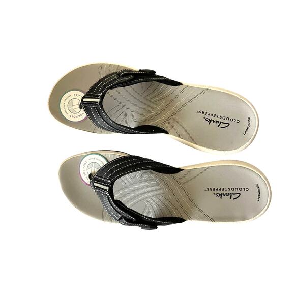 Cloud Steppers By Clarks "Sunmaze Daisy" Thong Flip Flop Women's ‎ 12 - Picture 4 of 6